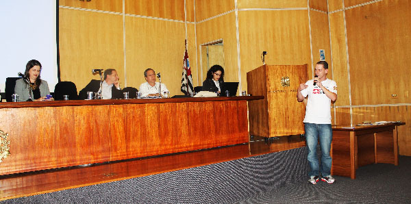 Audiência realizada no Ministério Público de São Paulo, dia 06
